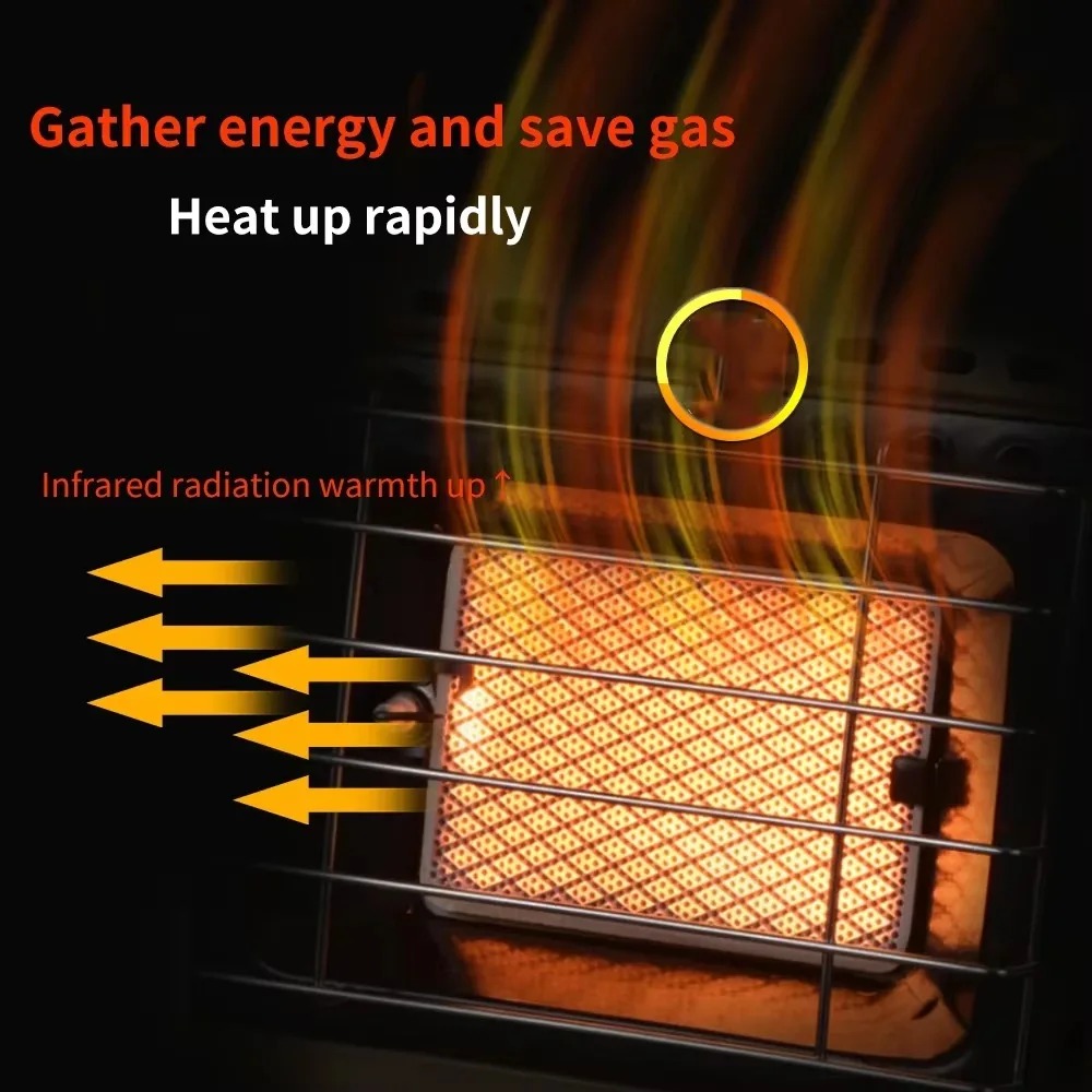 휴대용 1.5KW 가스 스토브 히터 2 in 1 BBQ - Home Cooking Heater 리뷰 및 가격