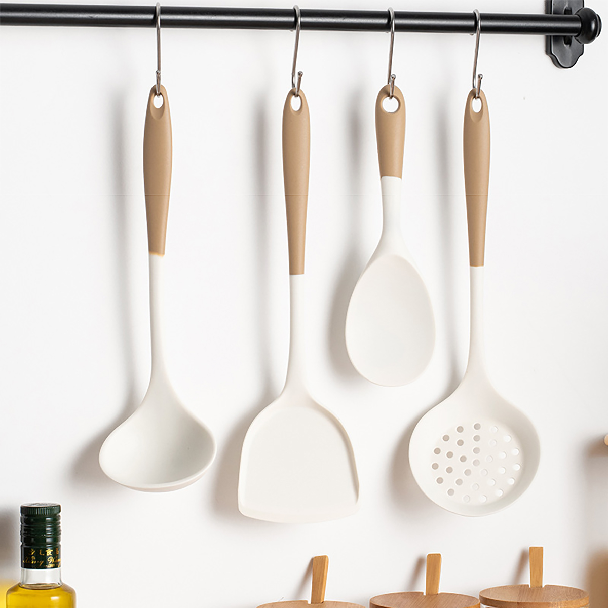 실리콘 주방 용품 세트, 냄비 삽, 누수 스푼, 수프  - Home Cooking Cookbook 리뷰 및 가격