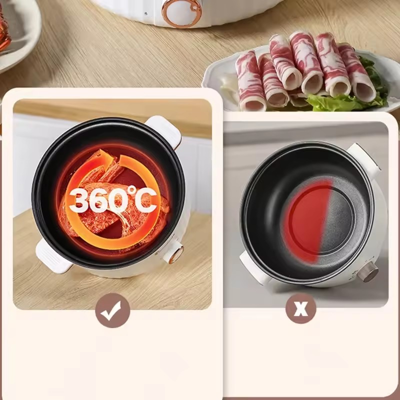 전기 휴대용 다기능 쿠커 가정용 이중 레이어 핫팟 미니 - Home Cooking Cookbook 리뷰 및 가격